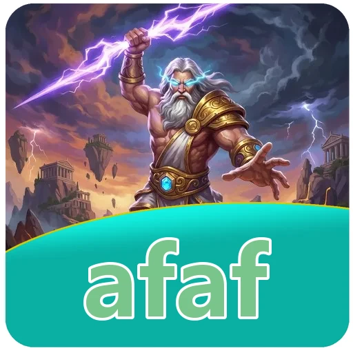 Layar utama afaf — antarmuka bersih setelah instalasi